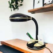 Japanese Designer goose neck desk lamp by Kyoji Tanaka