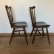 Paire de chaises tacoma de baumann - skaï noir