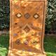 Tapis berbère marron ethnique 132x241 cm