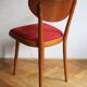 Set of Four 1950's Dining Chairs by Thonet