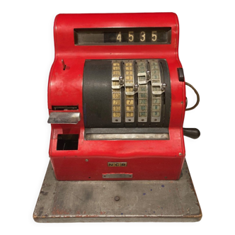 Vintage cash register "the national cash register" made in usa