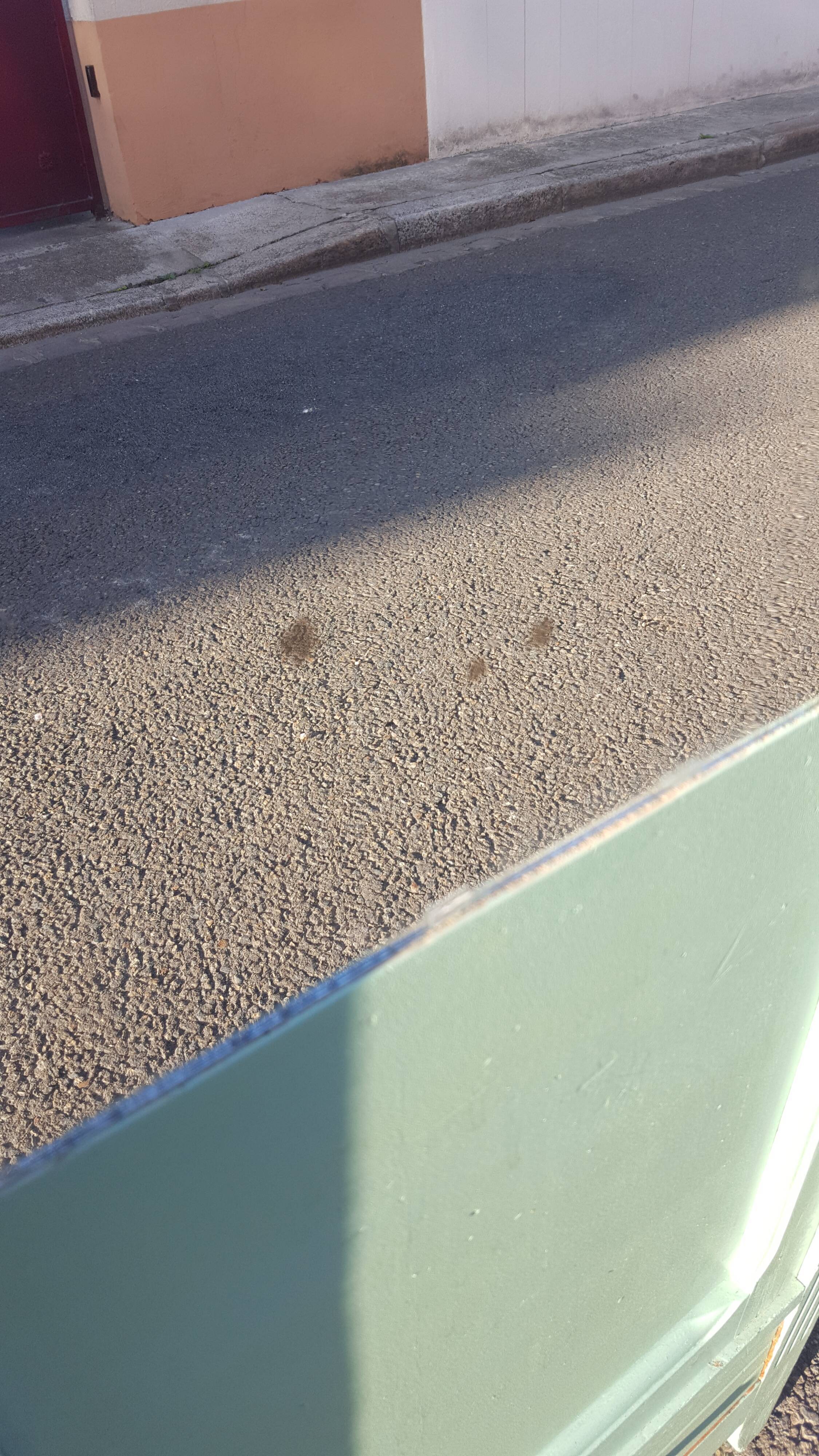 Vintage parisian wooden slip-up