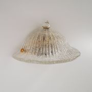 Wall lamp, Murano glass, Italian design, 1970s, manufacture: Italy
