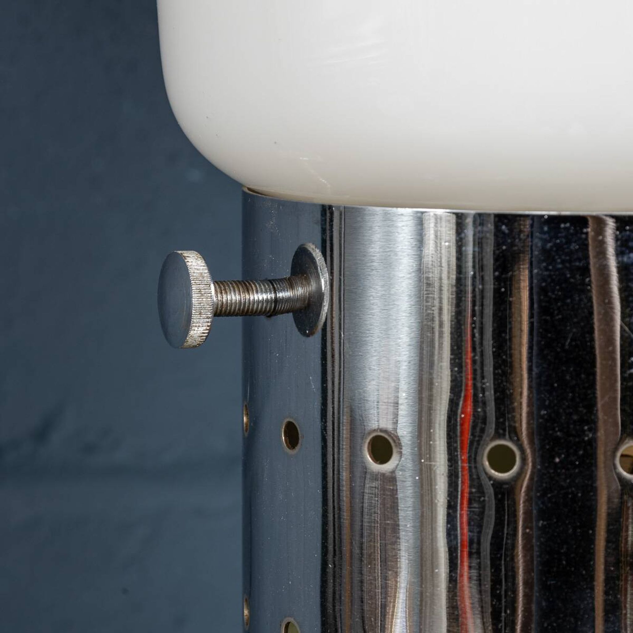 20thc italian "birillo" table / floor lamp by carlo nason for mazzega