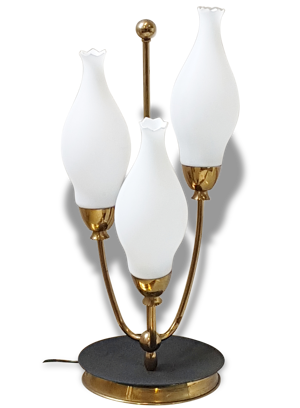 Lampe de table triple
