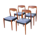 Quatre chaises scandinaves