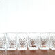 Art Deco cut glass whisky set