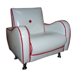 Leather-like children's club chair