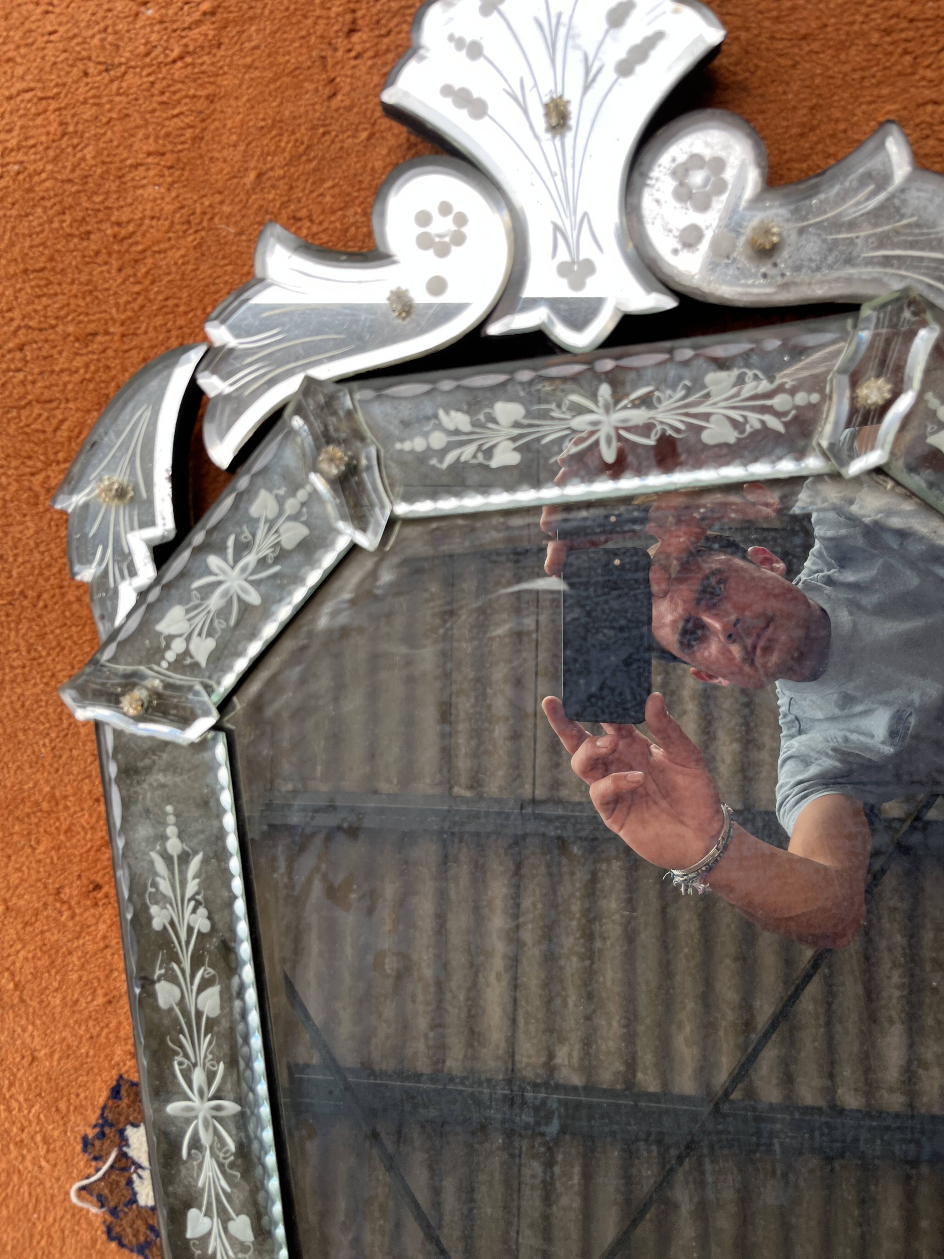 Venetian mirror 92 cm