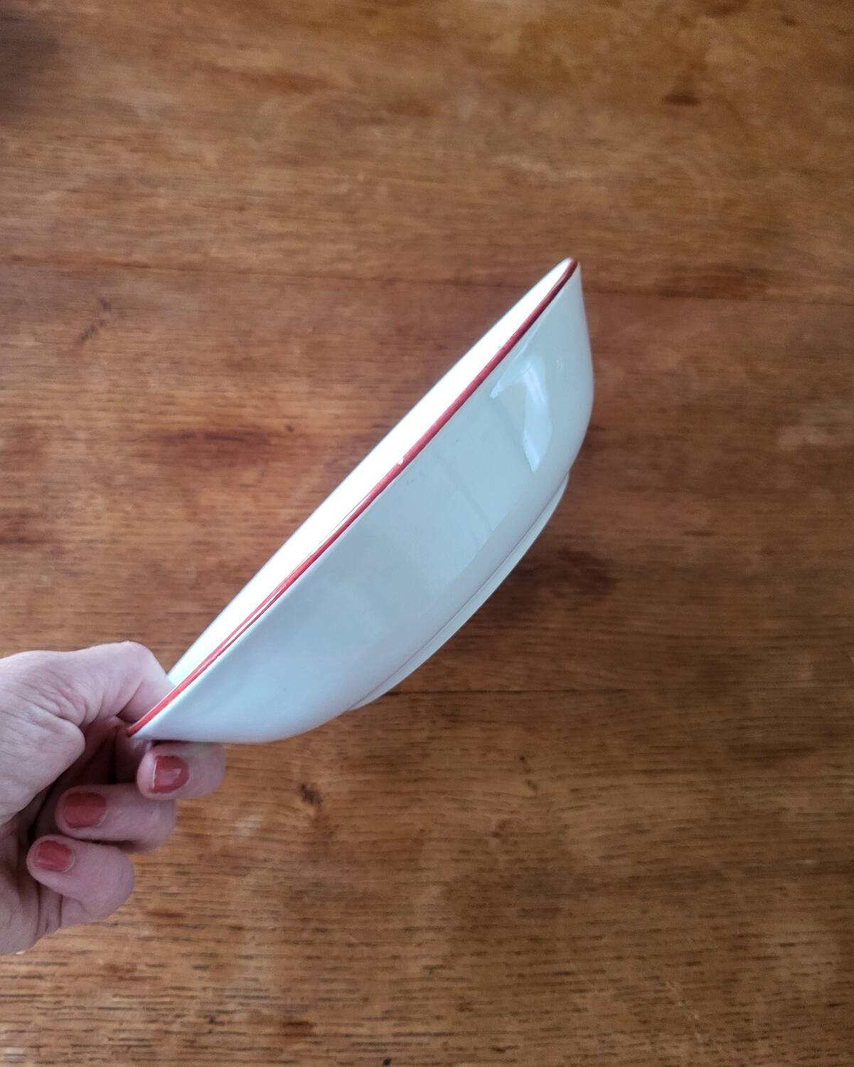 Lunéville KG Porcelain Deep Plate