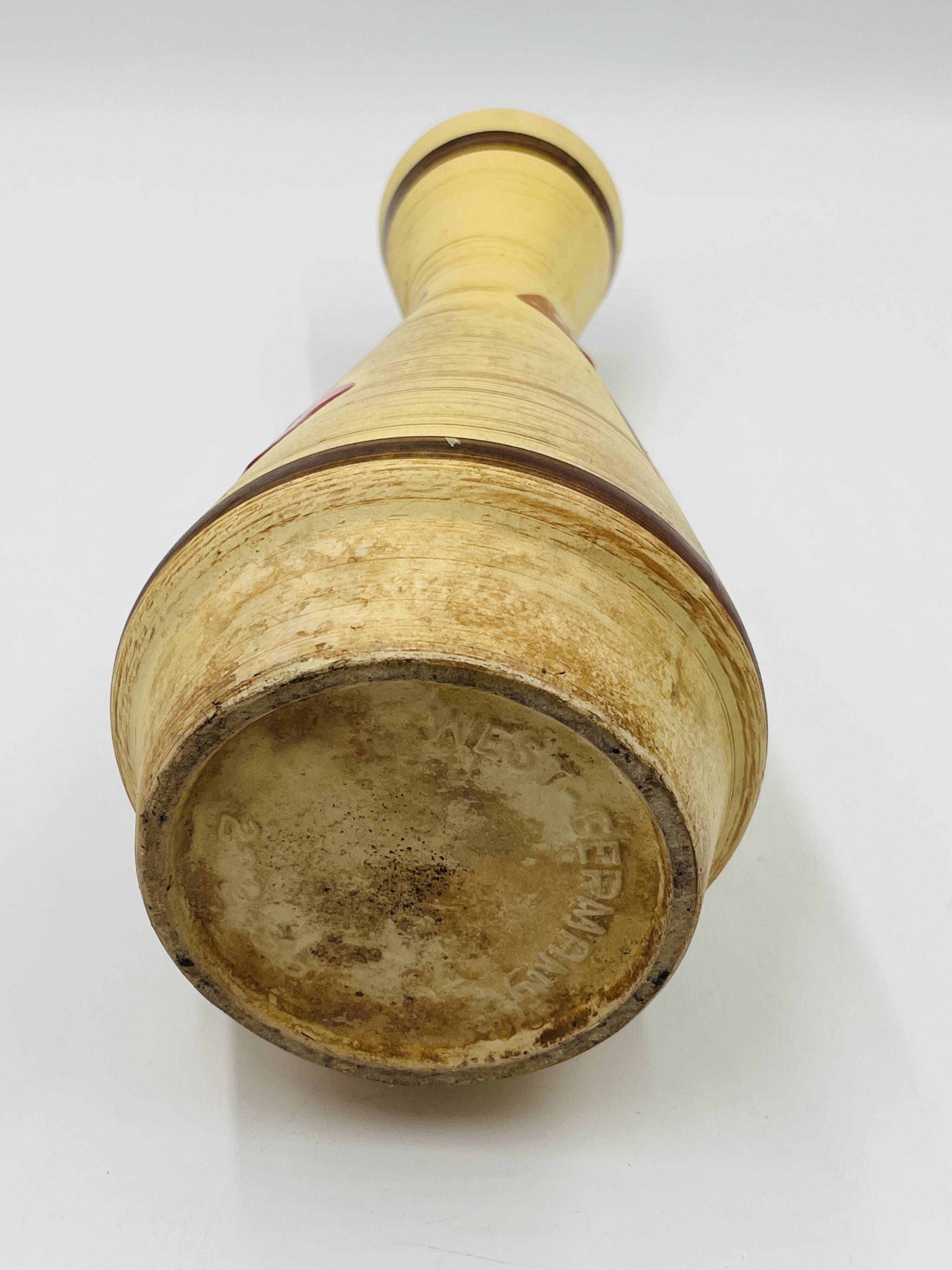 Vase cruche Dümler & Breiden jaune