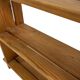 Vintage Wall shelf rack Pine wood 70s design
