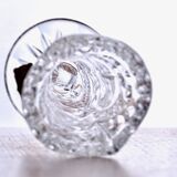 Hofbauer "The Byrdes" Crystal Elongated Vase with Birds