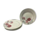 Set of 5 plates Saint Amand