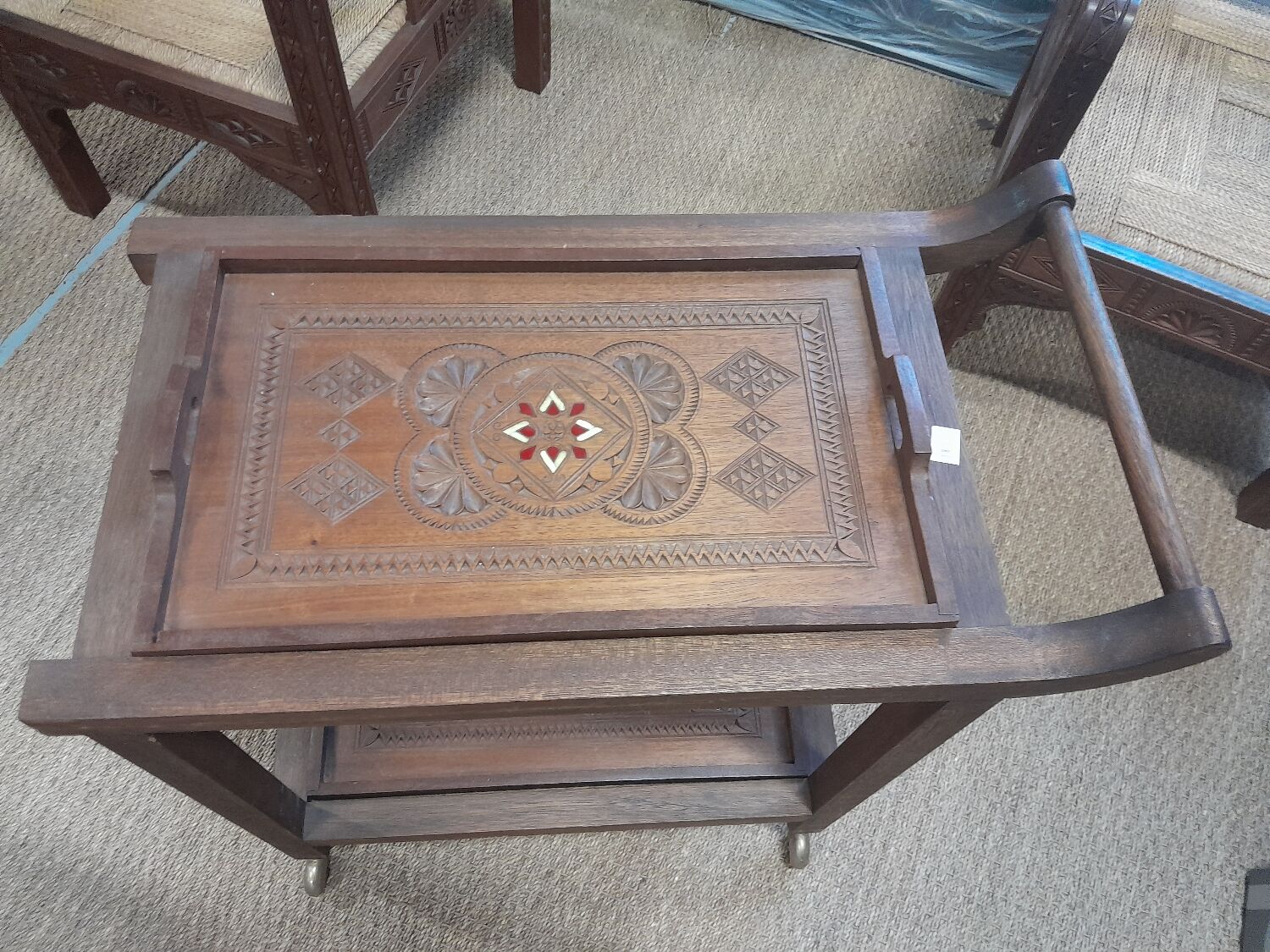 Moroccan roller trolley