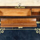 Marine writing box with secrets in rosewood period nineteenth circa 1850