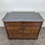 Period restoration mahogany chest of drawers
