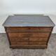 Commode bureau d'époque restauration en acajou