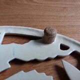 Cast iron fish trivet