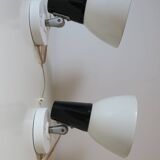 2 Philips wall sconces, 1960s-70s