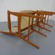 Set of Vintage Danish Teak Dining Armchairs, 1960s