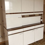 White vintage formica kitchen furniture