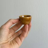 Set of 35 vintage enameled stoneware snail molds