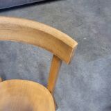 Pair of bistro chairs signed Baumann 1950