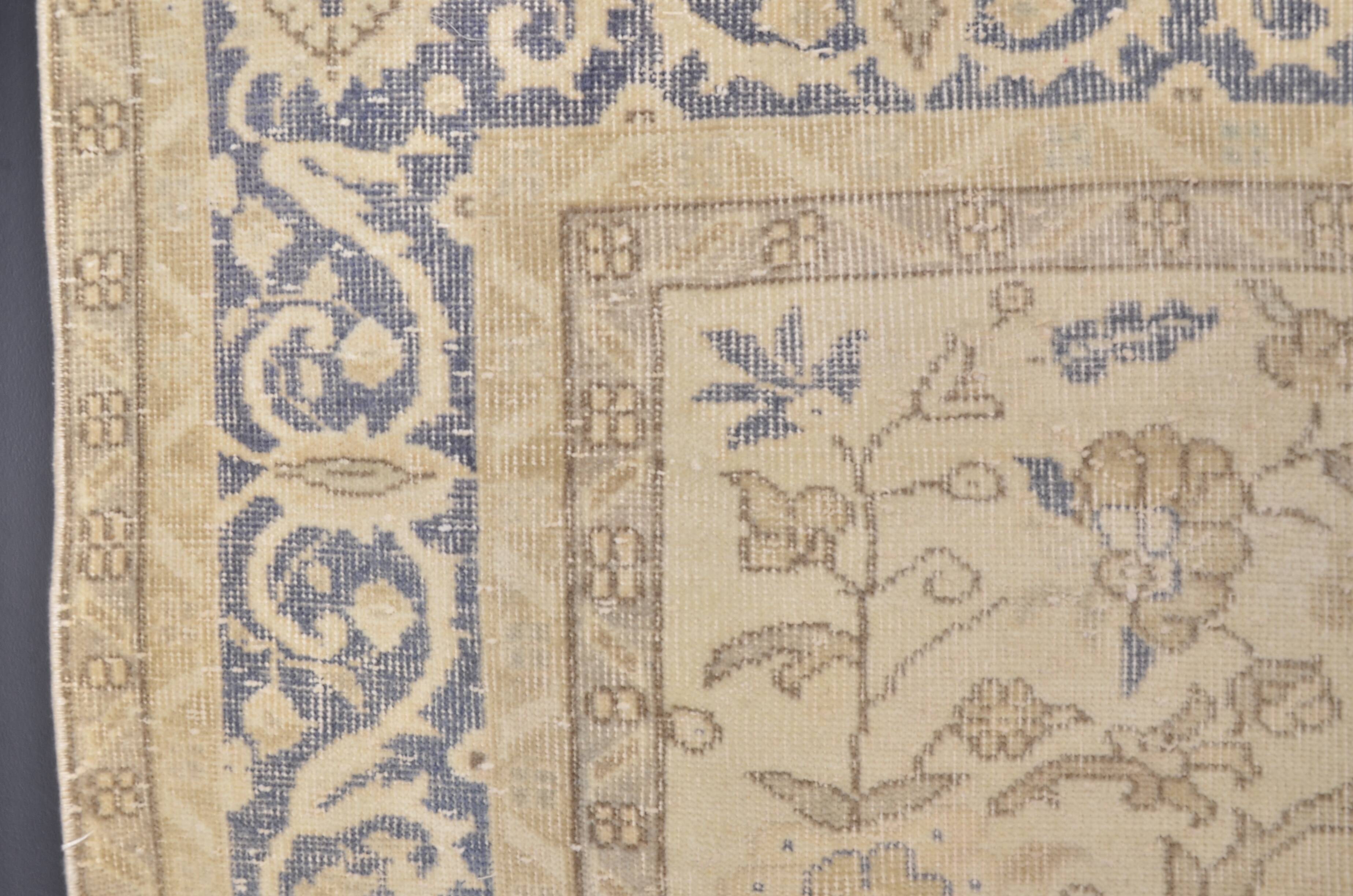 Oushak Handknotted Floral Rug sku 2166
