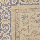 Oushak Handknotted Floral Rug sku 2166