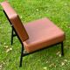 Vintage drivers, Armchair, Metalor French manufacture set of 4