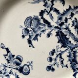 Flat plates Gien thistles