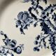 Assiettes plates Gien chardons