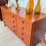 Scandinavian style vintage teak sideboard