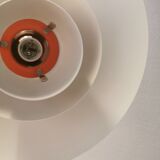 Beautiful older PH 4/3 hanging lamp in white