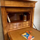Directory secretary in solid cherry wood