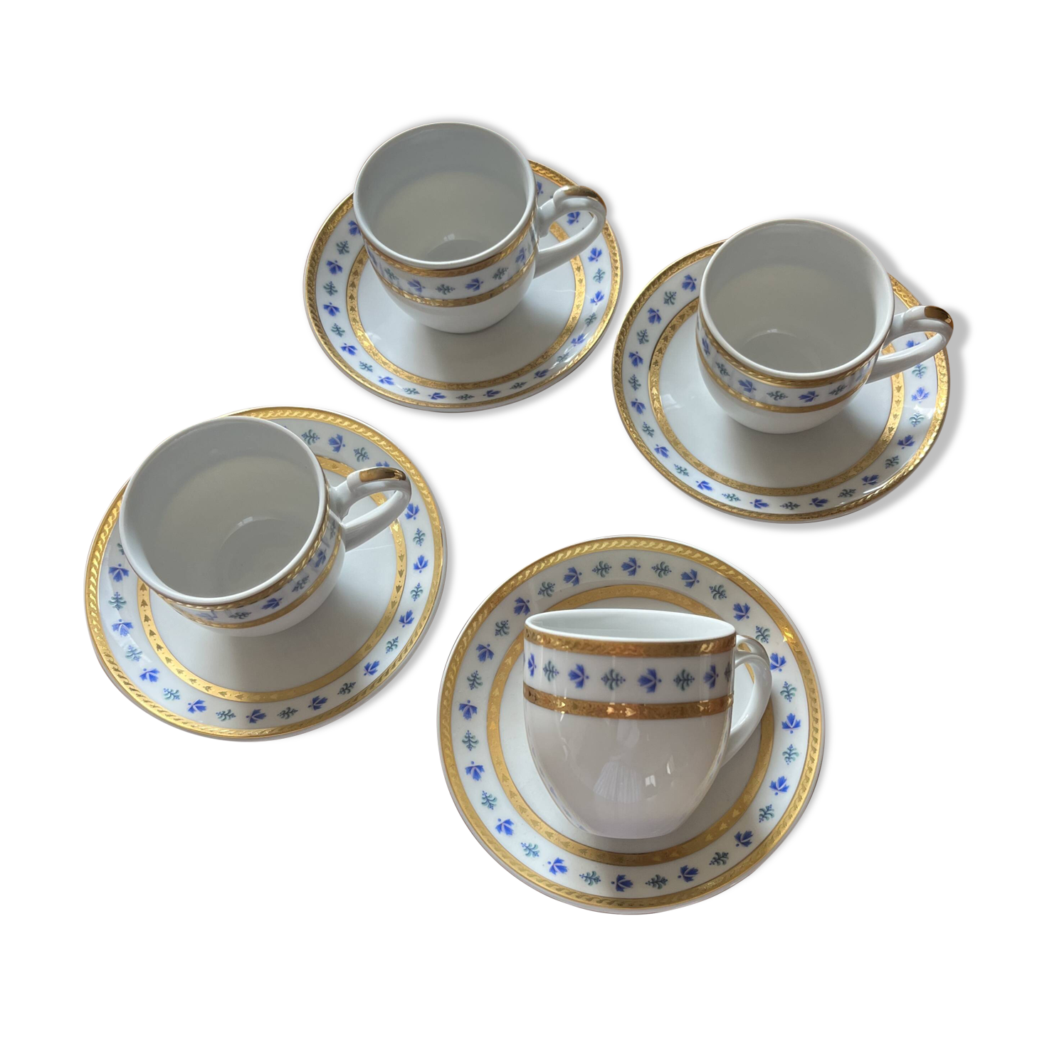 Service of 12 fine porcelain pieces Karlovy Vary Porcelain