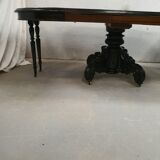 Table extensible 6 à 10 personnes style Napoléon III fin XIX début XXeme