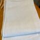 Antique sheet in embroidered hemp linen