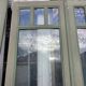 4 Art Nouveau partition doors + transom