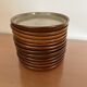 Set of 12 stoneware dinner plates