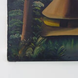 Oil on canvas signed s.demouk