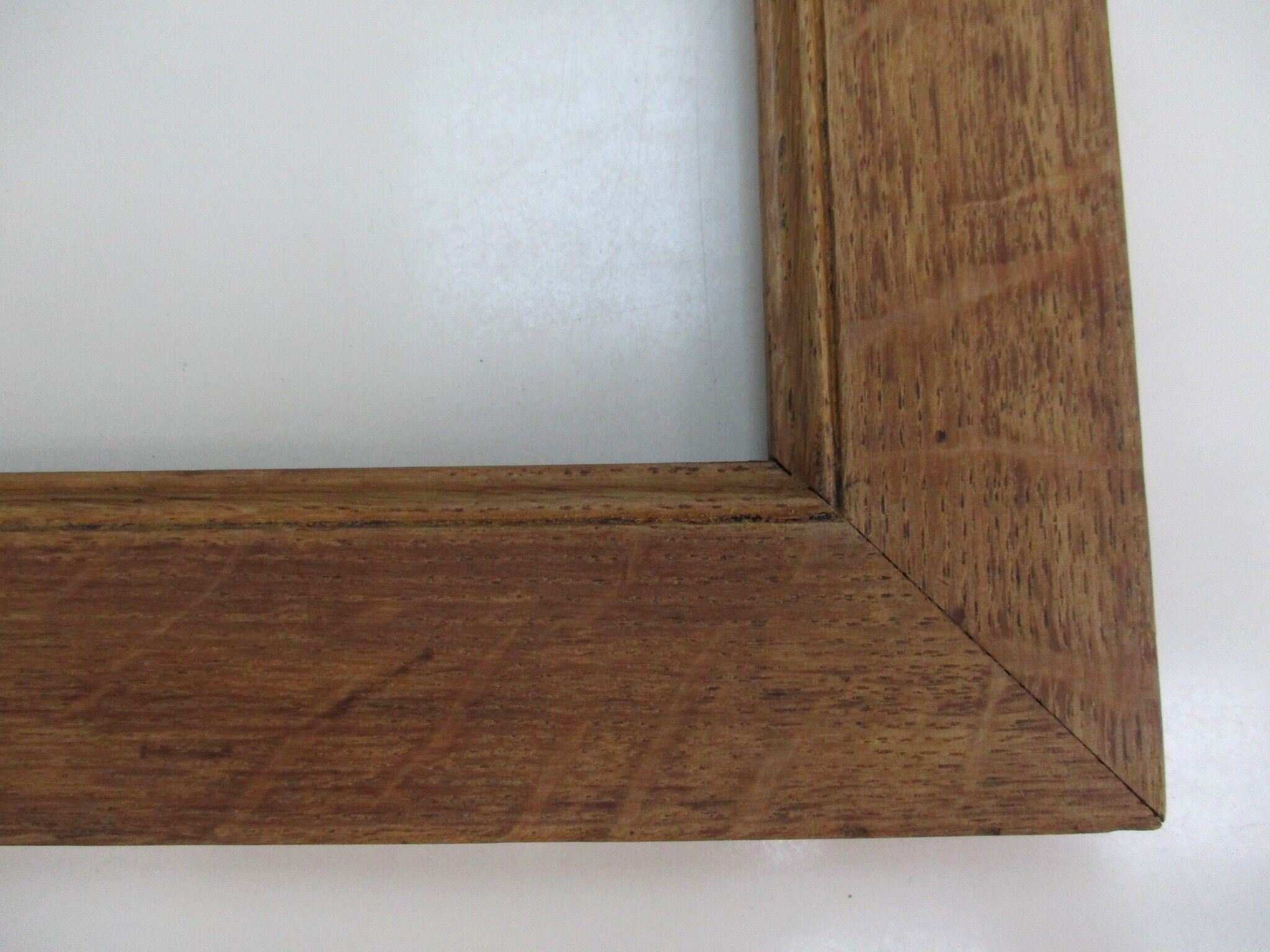 Old solid oak frame for painting