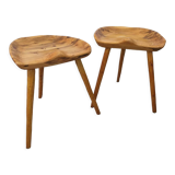 Pairs of tripod stools