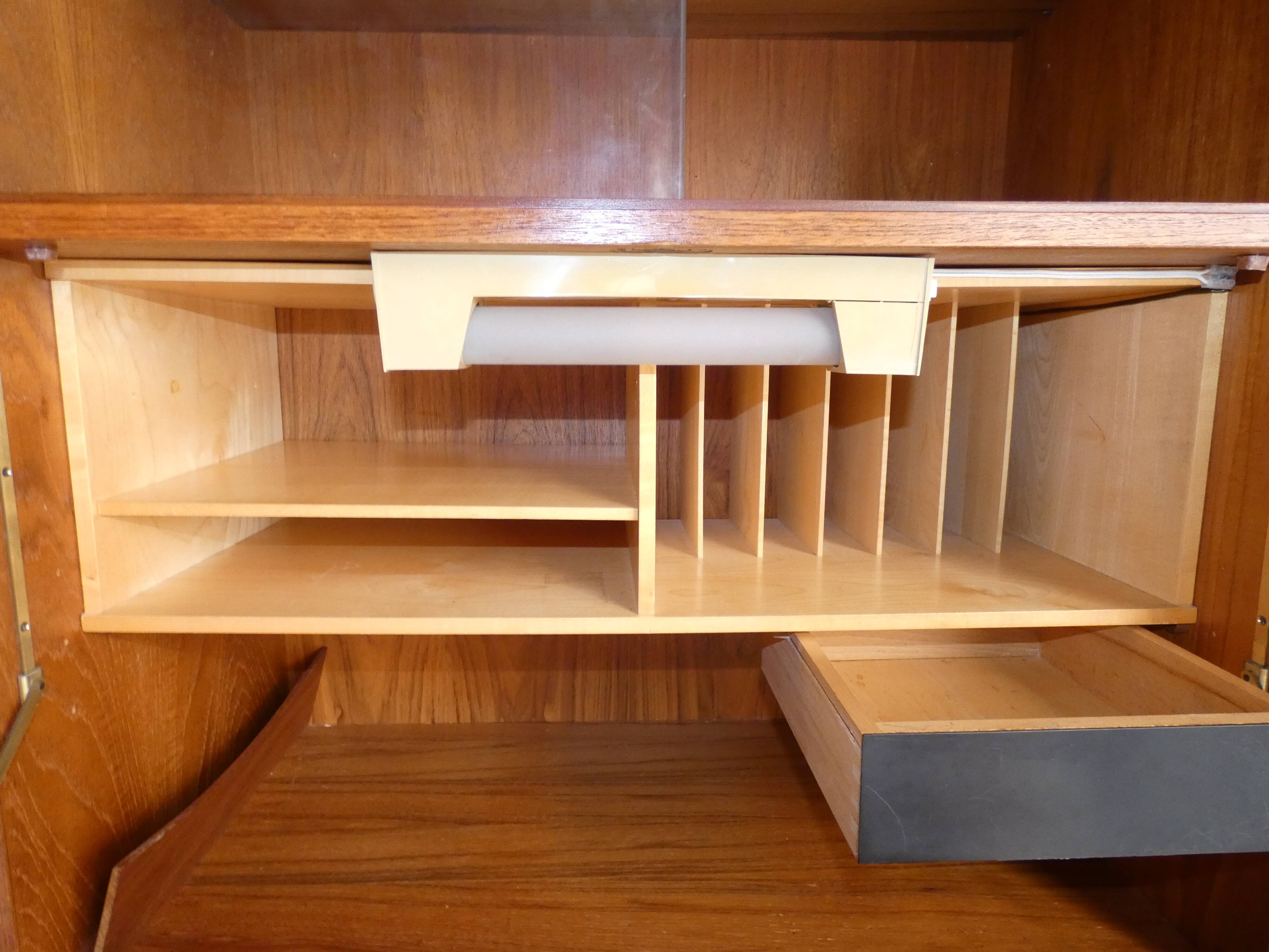 secretary in teak 1950