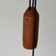 Suspended Sputnik counterweight lamp with 5 arms in teak by Domus, 1970s, Italy.