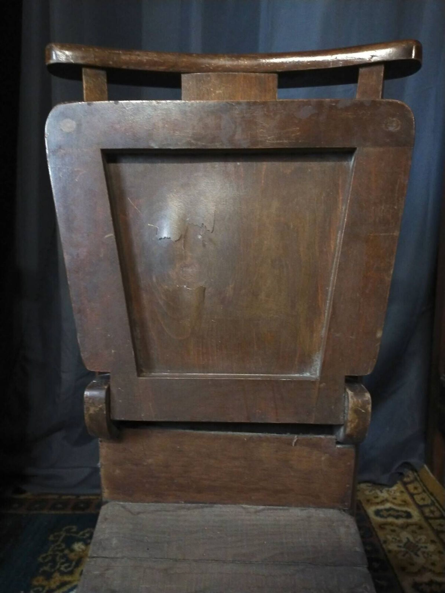 Chaise Stella prie dieu vintage
