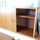 WHB shelf in teak, retro vintage style from the 60s-70s.