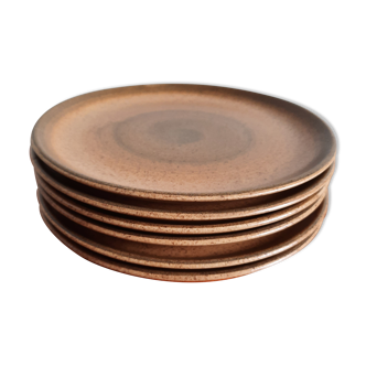 6 flat plates Longchamp