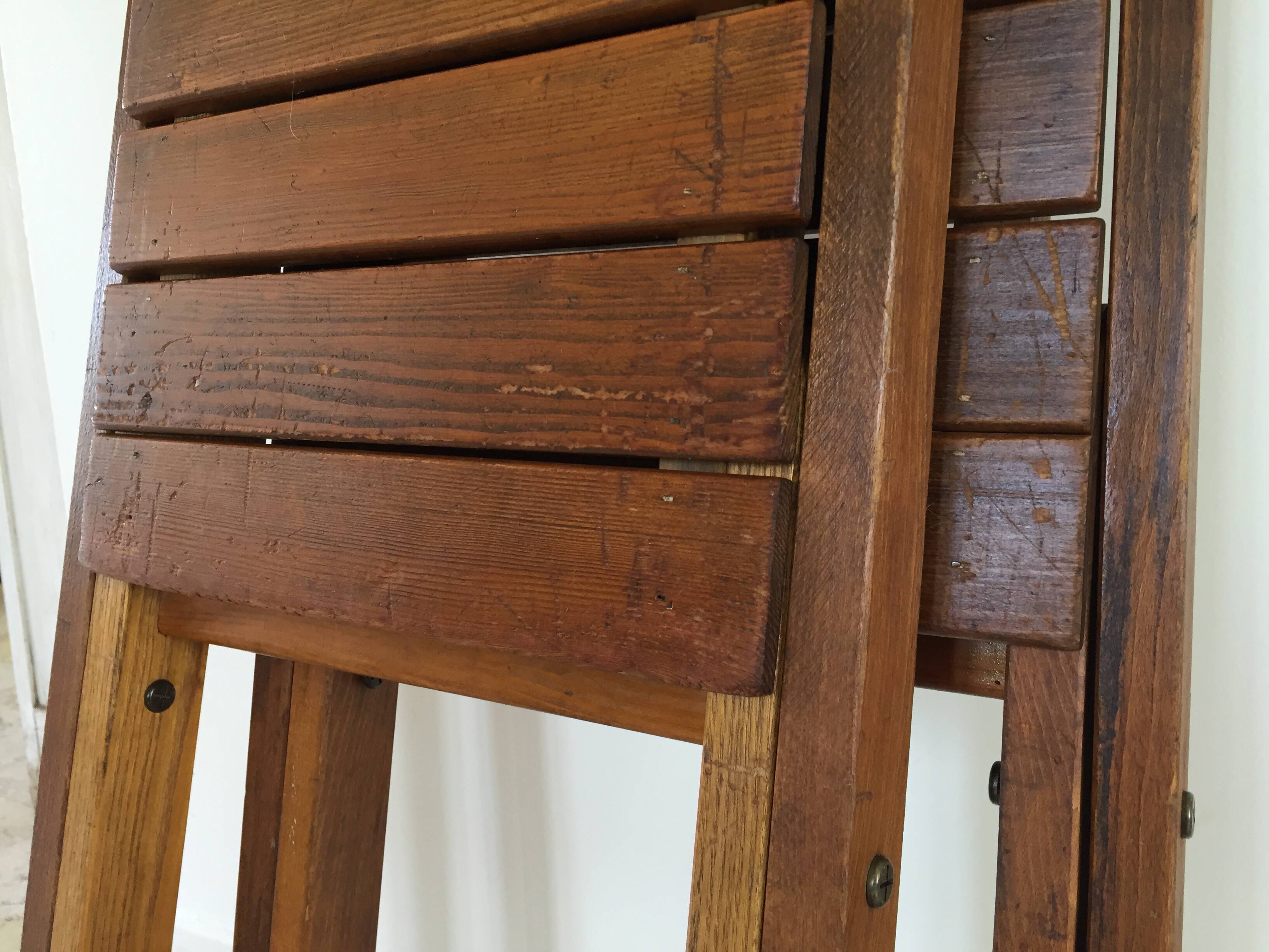 Folding chalet chairs "wood fire"